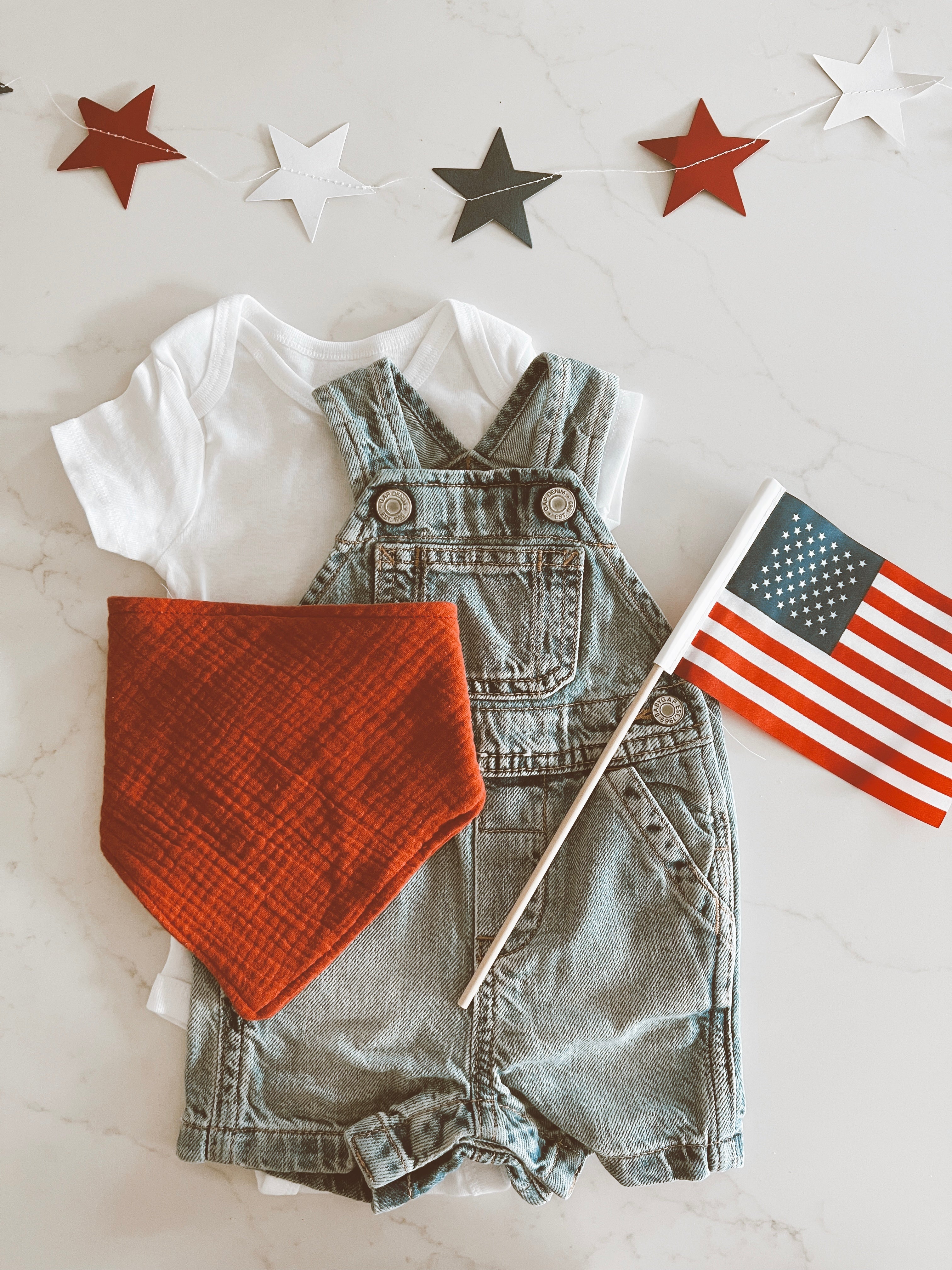 Fourth of July Baby Boy- All American